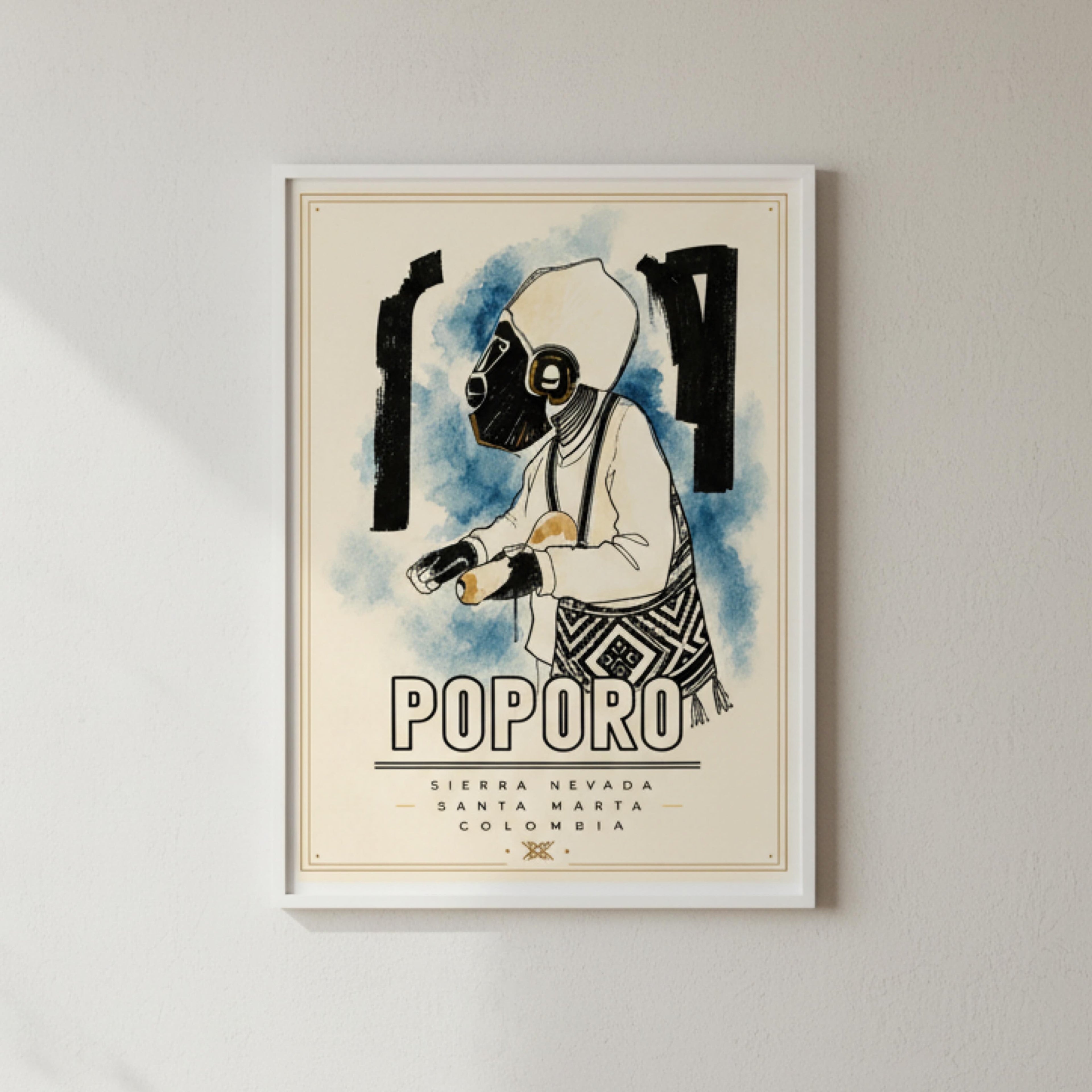 Le Poporo Kogui — Sierra Nevada 2018 — Œuvre originale — Studio Espin