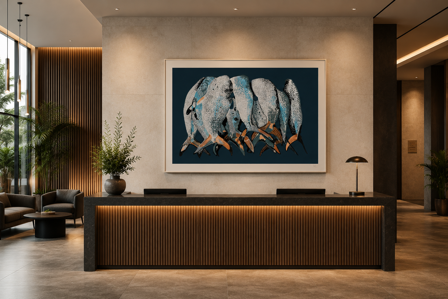 Peces en el Caribe — Fine Art Edition