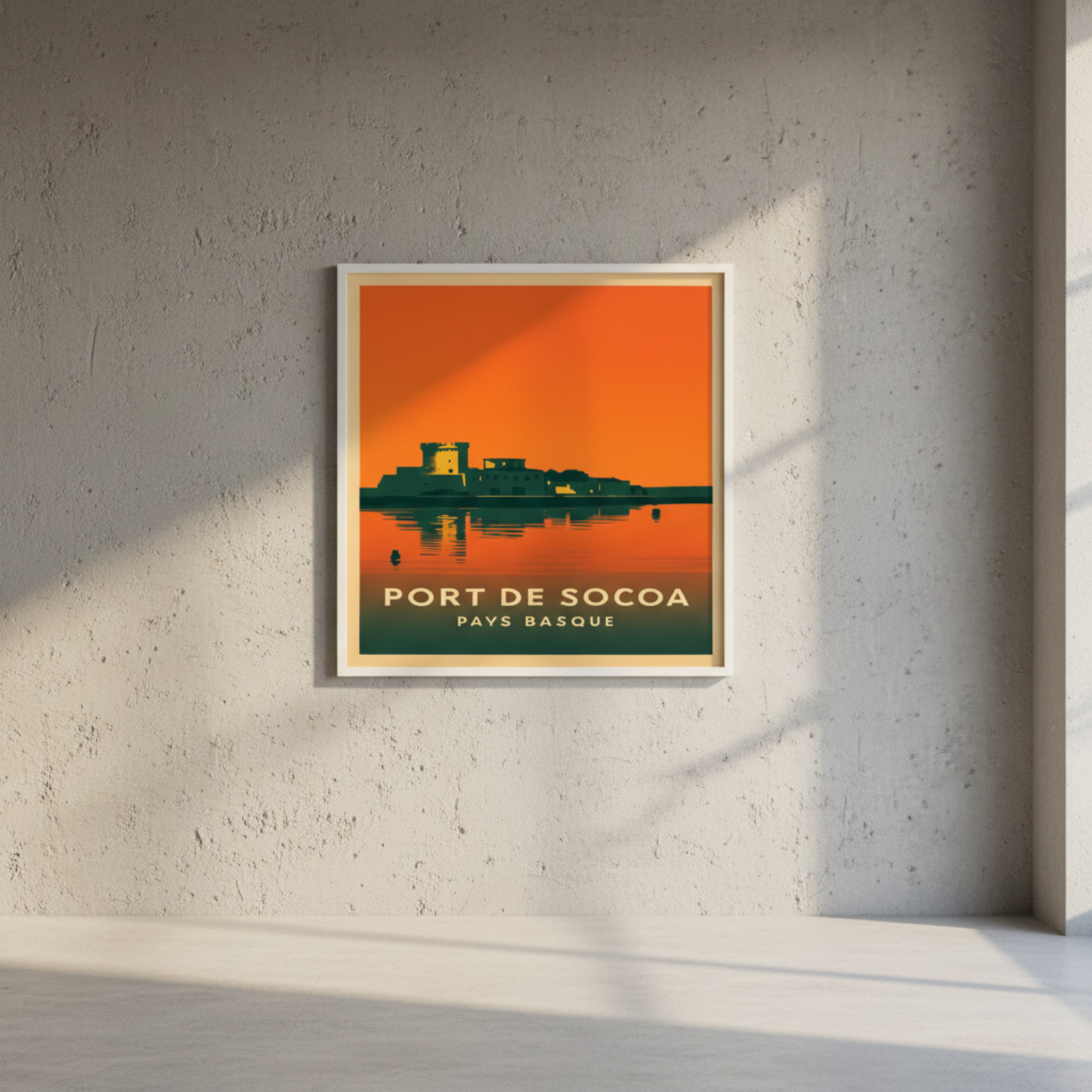 Belle Décadence Orange — Socoa 2026 — Œuvre originale — Studio Espin