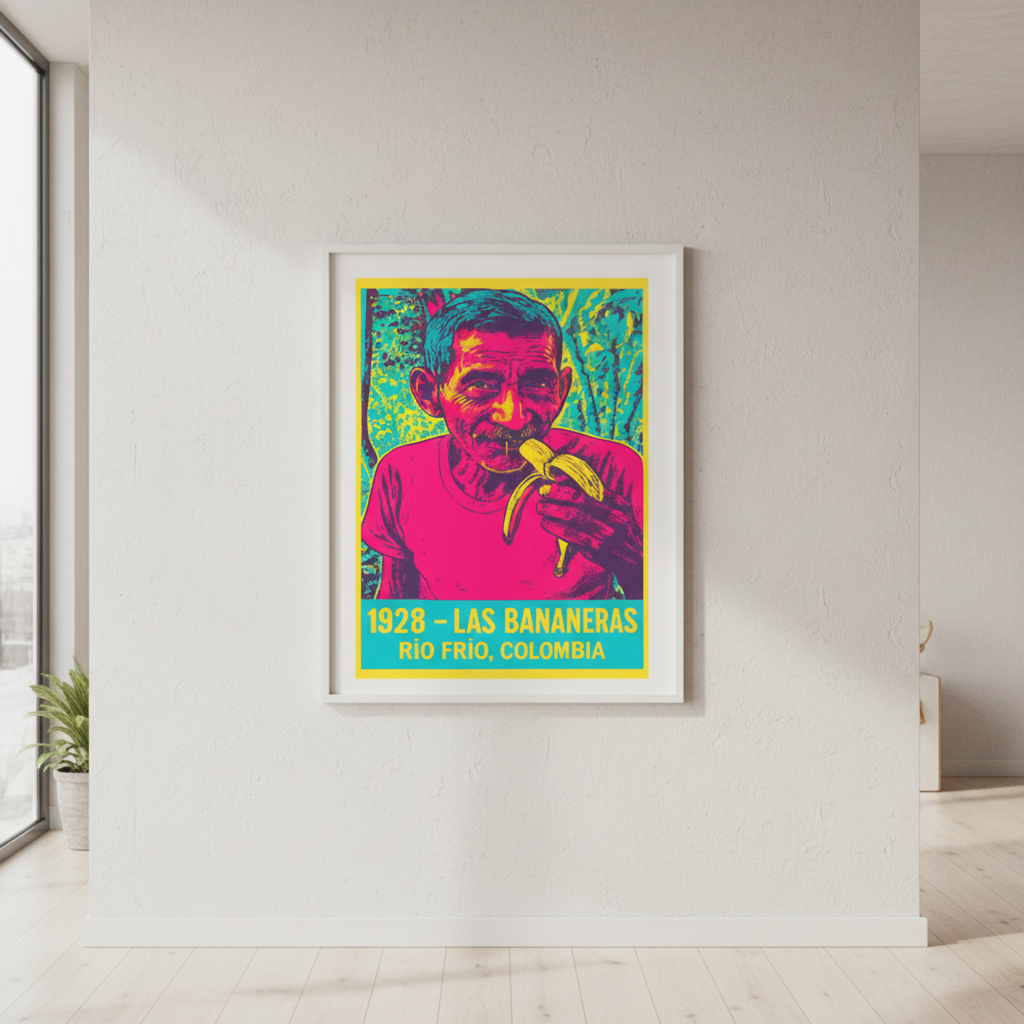 The United Fruit Company Strike — Río Frío 2024 — Œuvre originale — Studio Espin