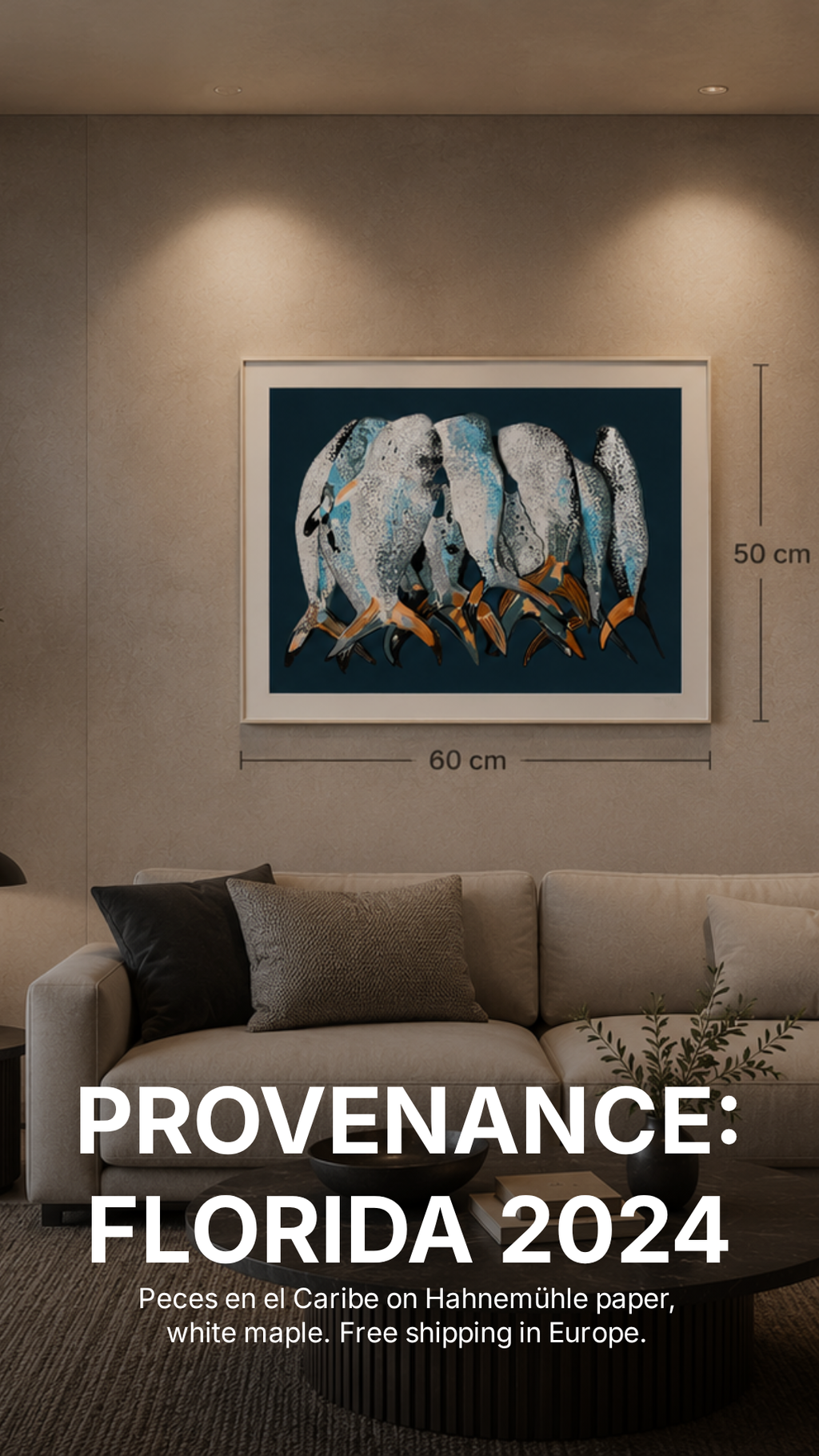 Peces en el Caribe — Fine Art Edition