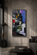Miradas Nocturnas — Luz, 2014 — nocturnal oil painting by Julian Espinosa, WhiteWall fine-art print — Studio Espin